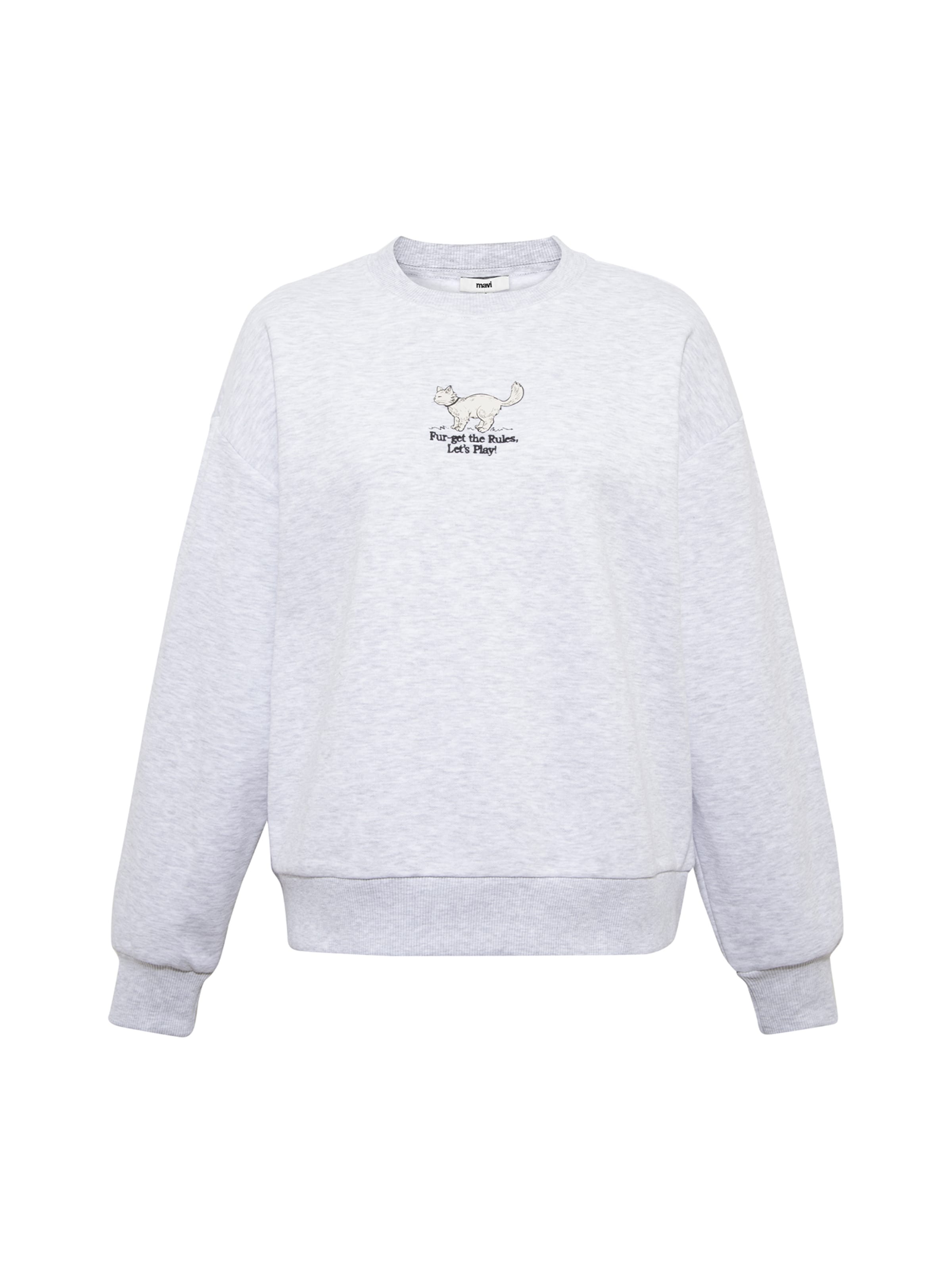 Mavi Свитшот в Серый: спереди