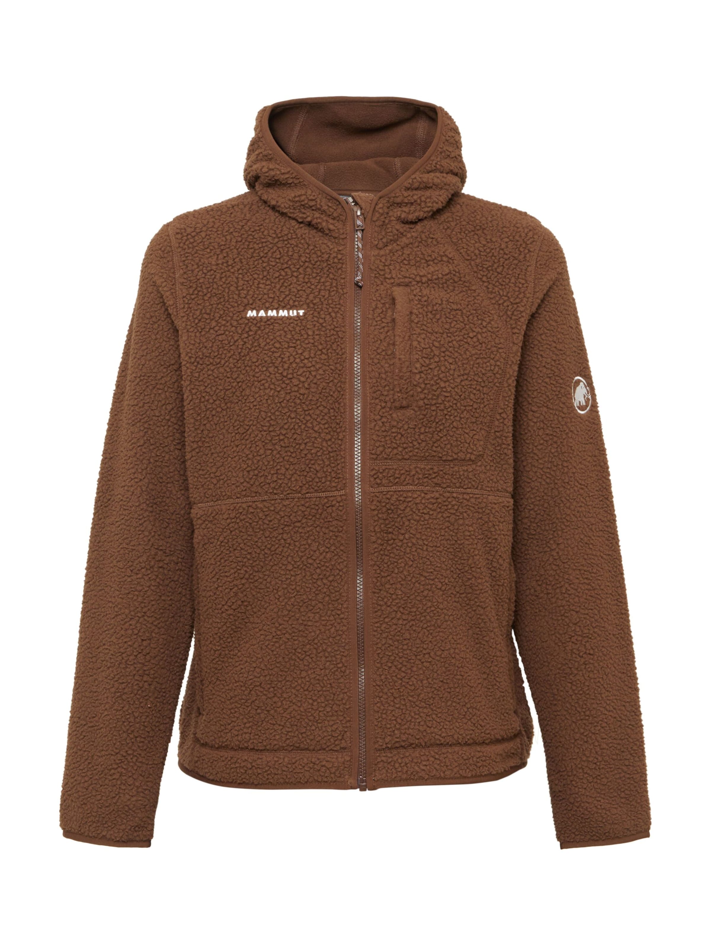MAMMUT Funktionsfleecejacke ‘Falera Pro' in Braun: Vorderseite