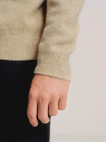 ABOUT YOU x Kevin Trapp Sweater 'Philipp' in Beige