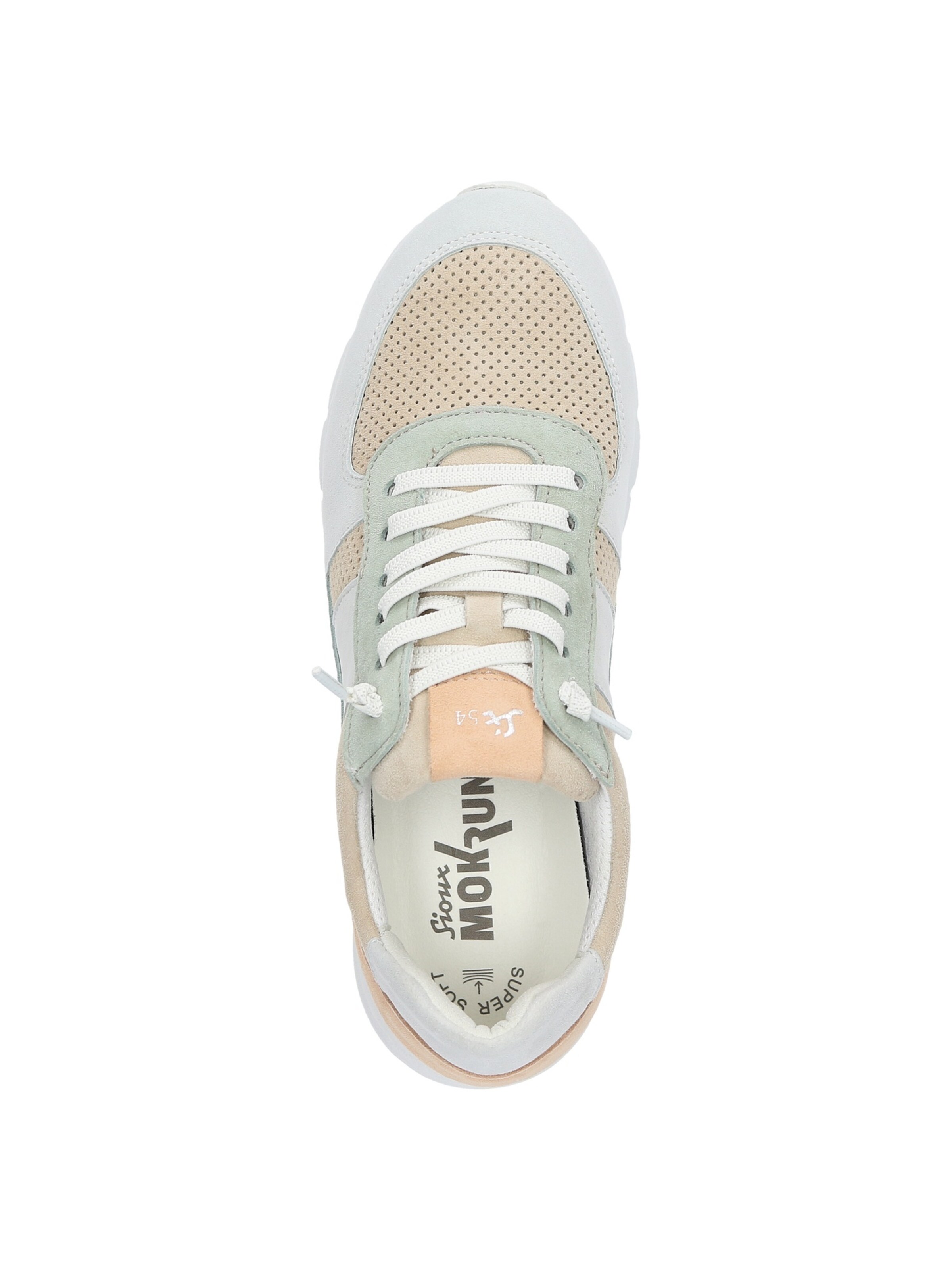 Baskets basses 'Mokrunner-D-018' SIOUX en beige