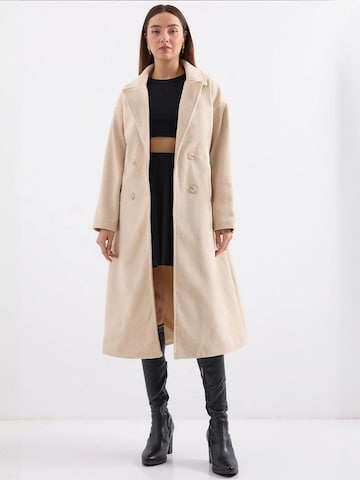 Bigdart - Sobretudo meia-estação em bege