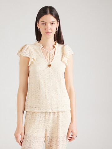 VERO MODA Блузка 'VMMaya' в Бежевый: спереди