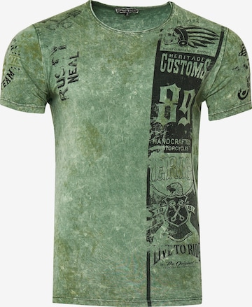 Rusty Neal Shirt in Green: front