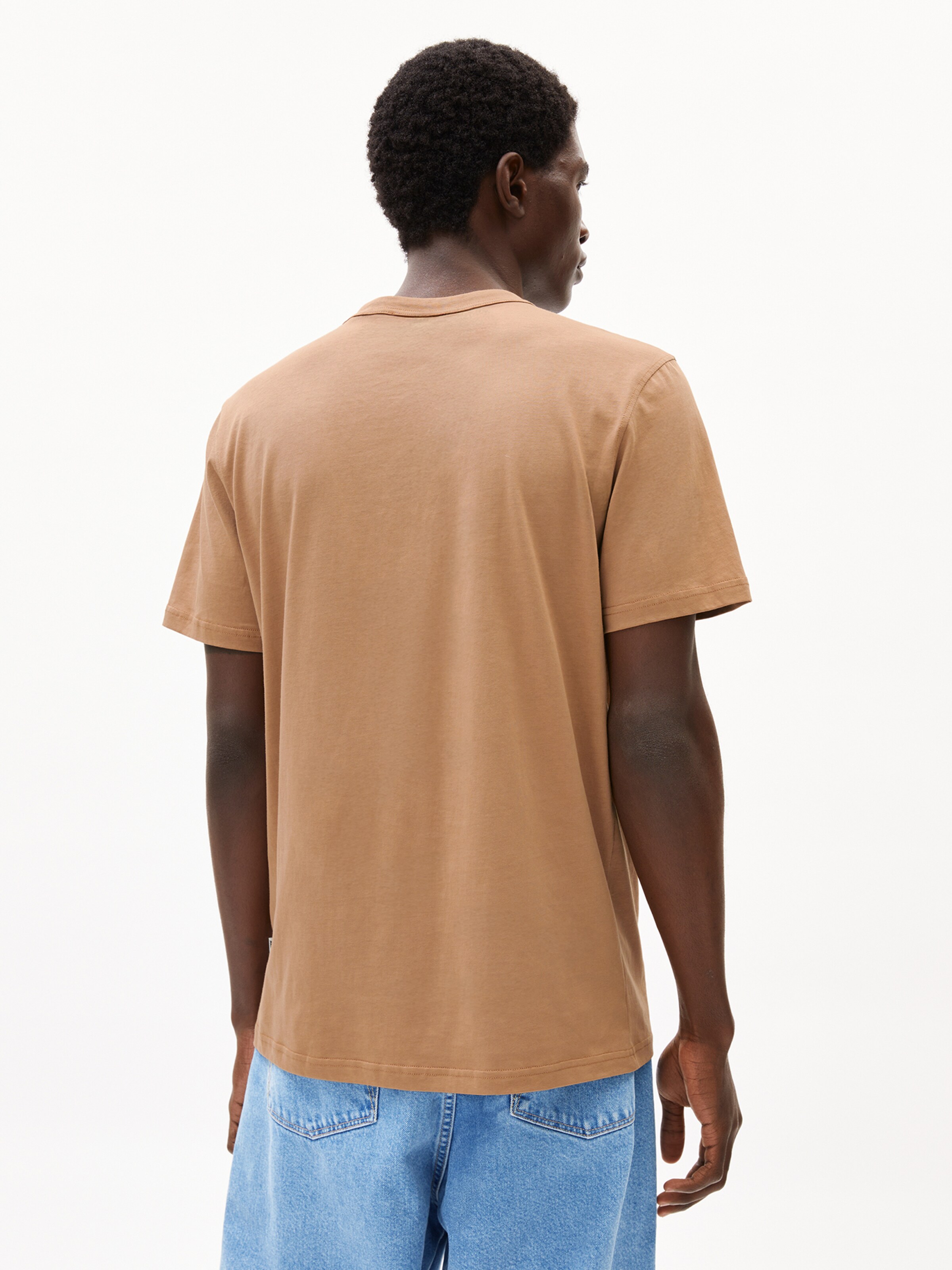 ARMEDANGELS Shirt ' MAARKOS POCKET ' in Brown: front