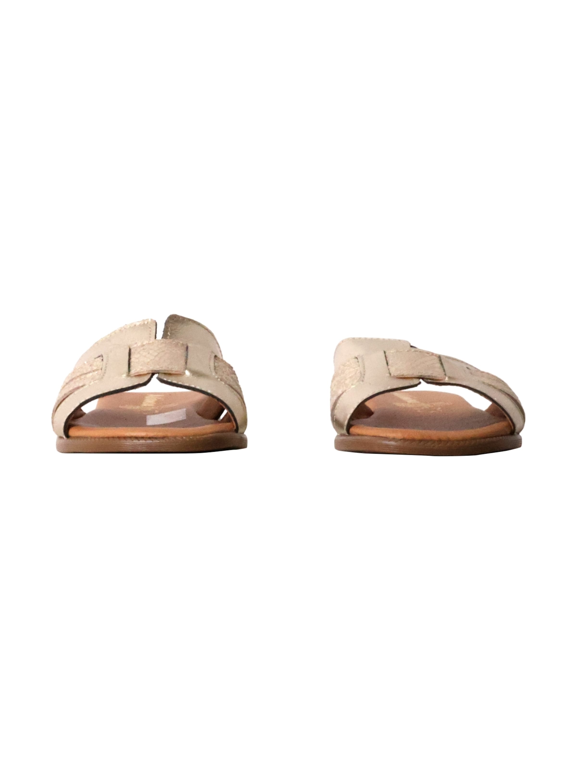 The Divine Factory Sandals in Gold