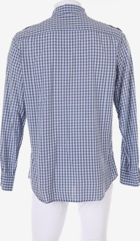 DKNY Button Up Shirt in M in Blue