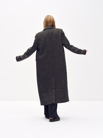 ABOUT YOU x Toni Garrn Between-Seasons Coat 'Jacqueline' in Grey