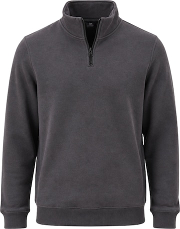LOUIS LECLER Sweatshirt 'Remy' in Grijs: voorkant