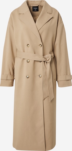 Manteau mi-saison 'Cornelia' Lindex en beige : devant