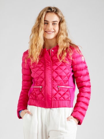 No. 1 Como Between-season jacket 'Latina' in Pink: front