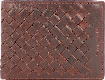 bugatti Wallet in Brown: front