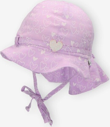 STERNTALER Hat in Purple: front