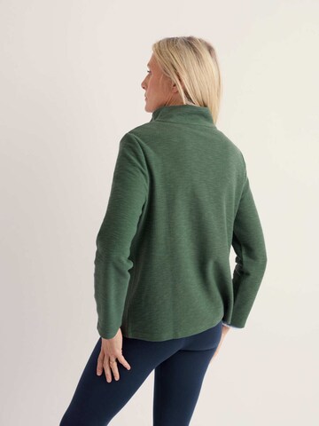 Seasalt Cornwall Sweatshirt 'Last Boat' in Groen