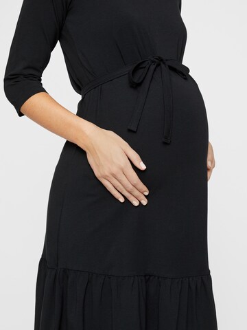 MAMALICIOUS Kleid 'Sasja' in Schwarz