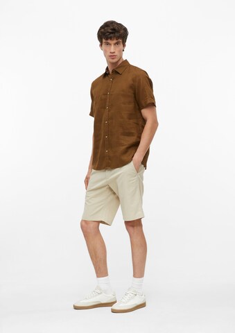 s.Oliver Regular Fit Hemd in Braun