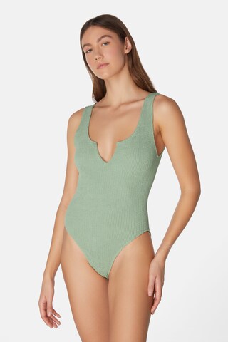 SORBET ISLAND Swimsuit 'AVA' in Green: front