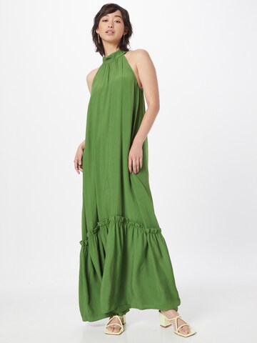 Sisley - Vestido em verde