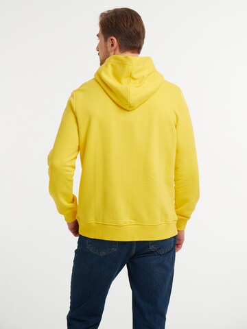 WEM Fashion Zip-Up Hoodie 'Spell' in Yellow