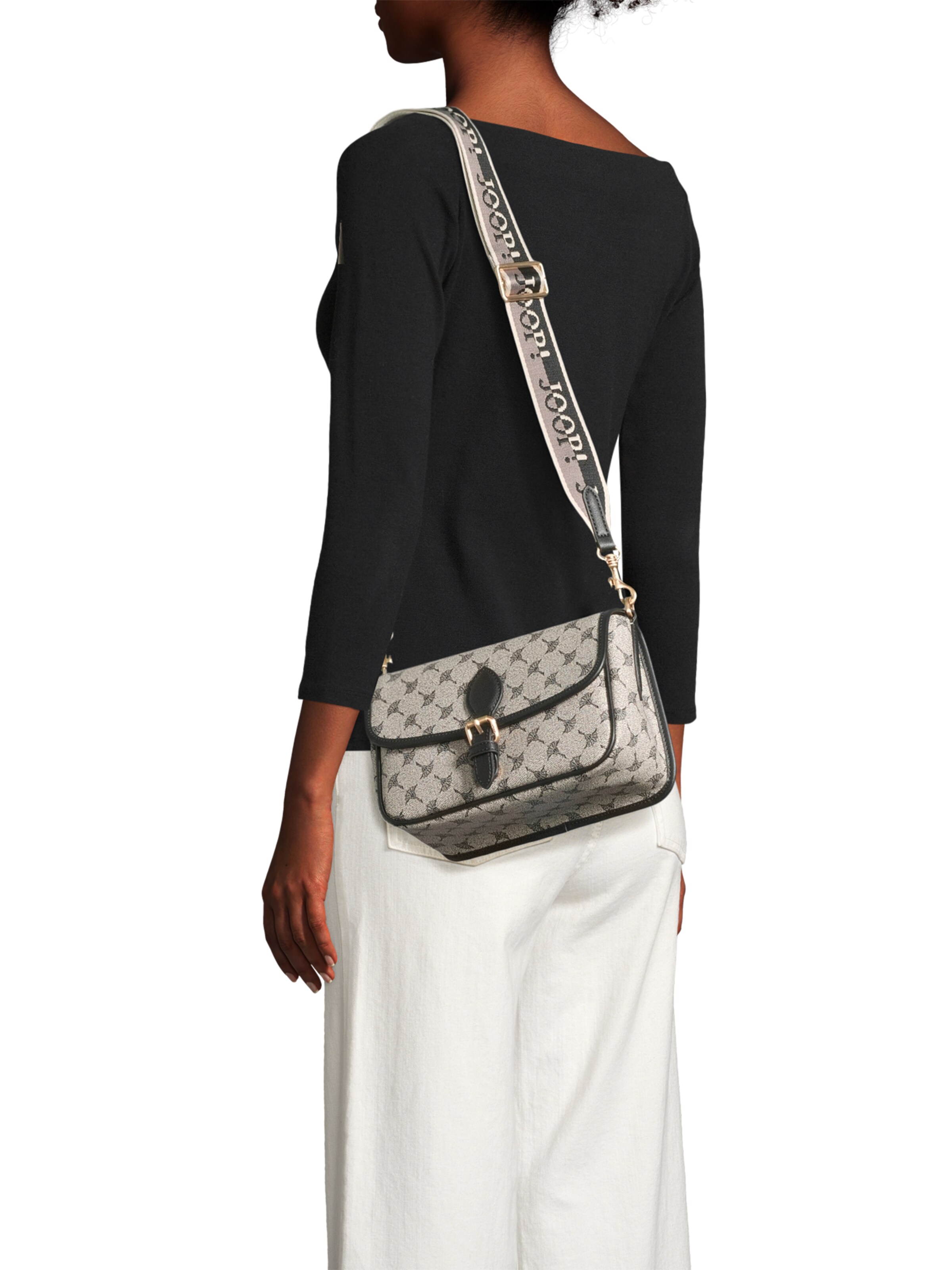 JOOP! Schoudertas 'Mazzolino Diletta Teodora' in Zwart