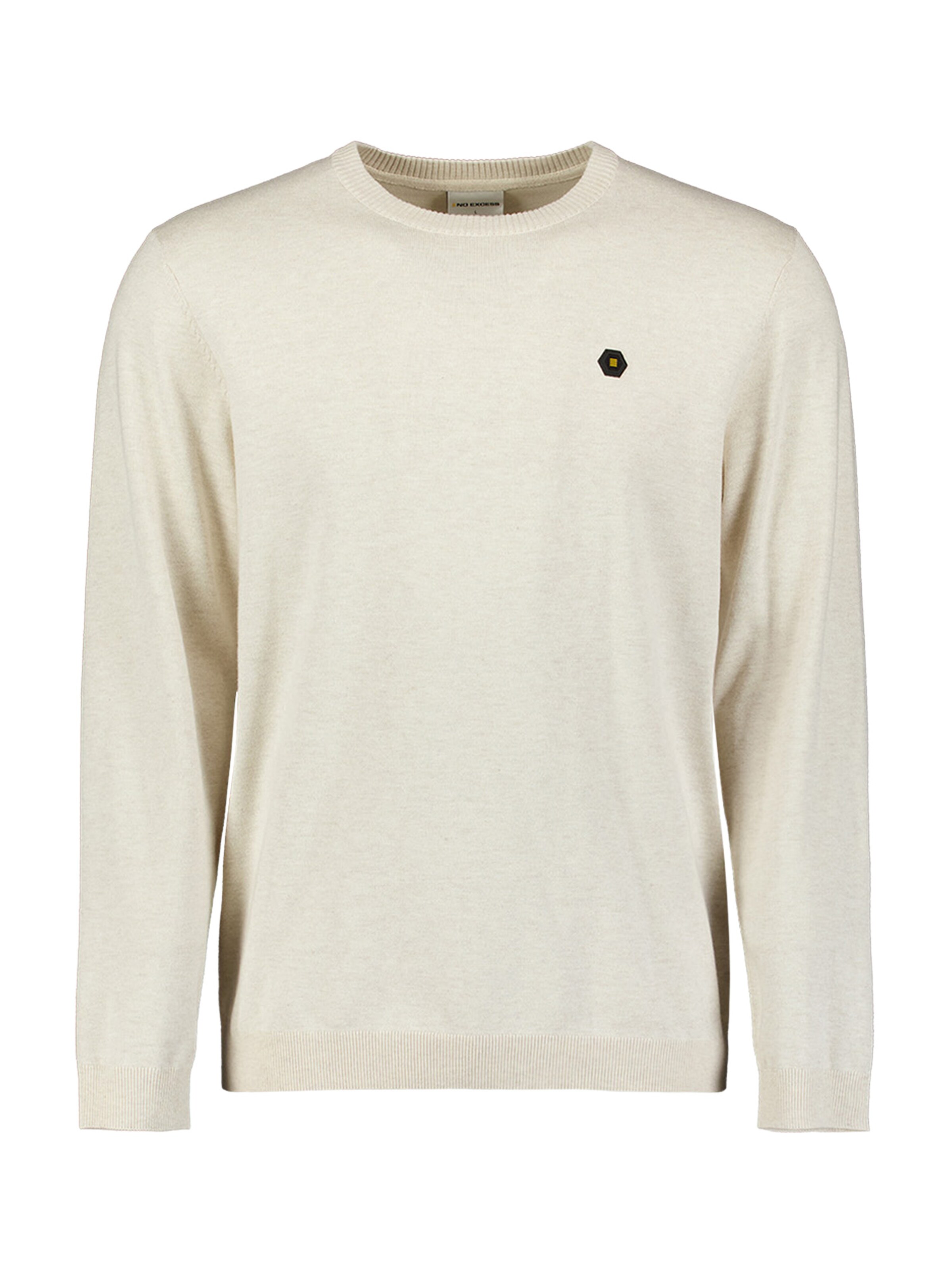 Pull-over No Excess en beige : devant