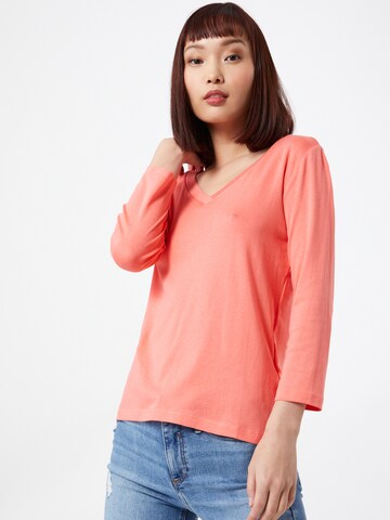 T-shirt TOM TAILOR en orange : devant