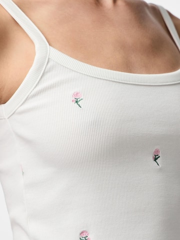 Haut 'PCMay' PIECES en blanc