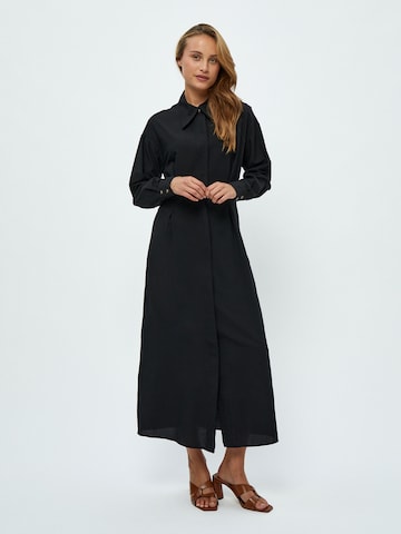 Abito camicia 'Lamira' di minus in nero: frontale