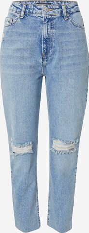 Loosefit Jean Trendyol en bleu : devant