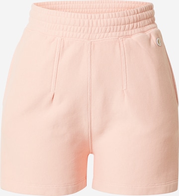 Champion Reverse Weave Normální Kalhoty – pink: přední strana