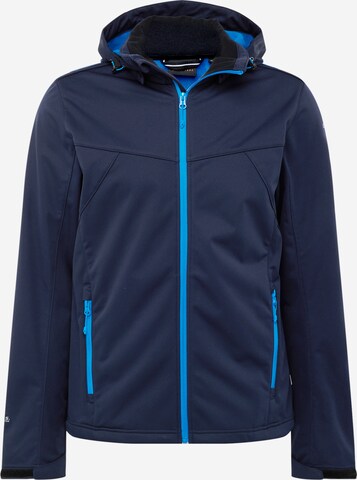 ICEPEAK Outdoorjas 'Biggs' in Blauw: voorkant