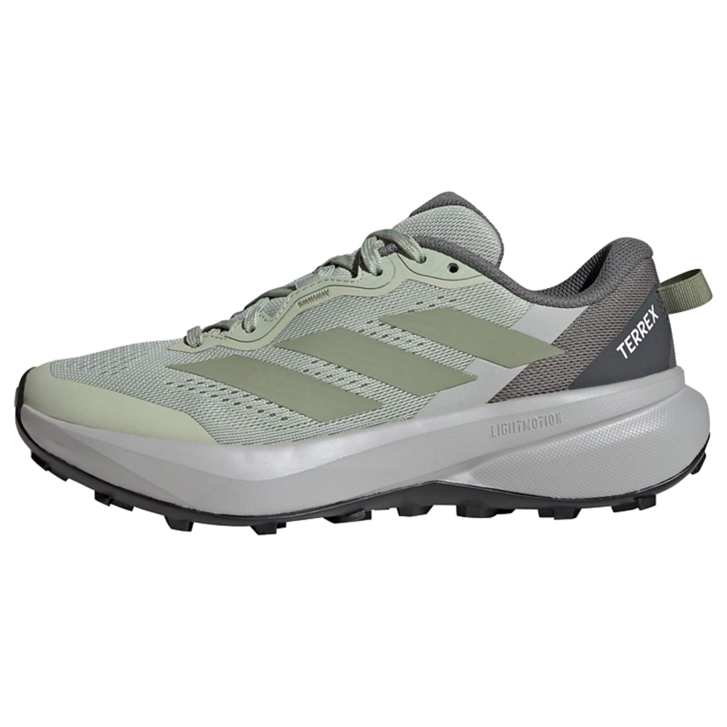 ADIDAS TERREX - Zapatillas de running 'Tracefinder Plus' en gris: frente