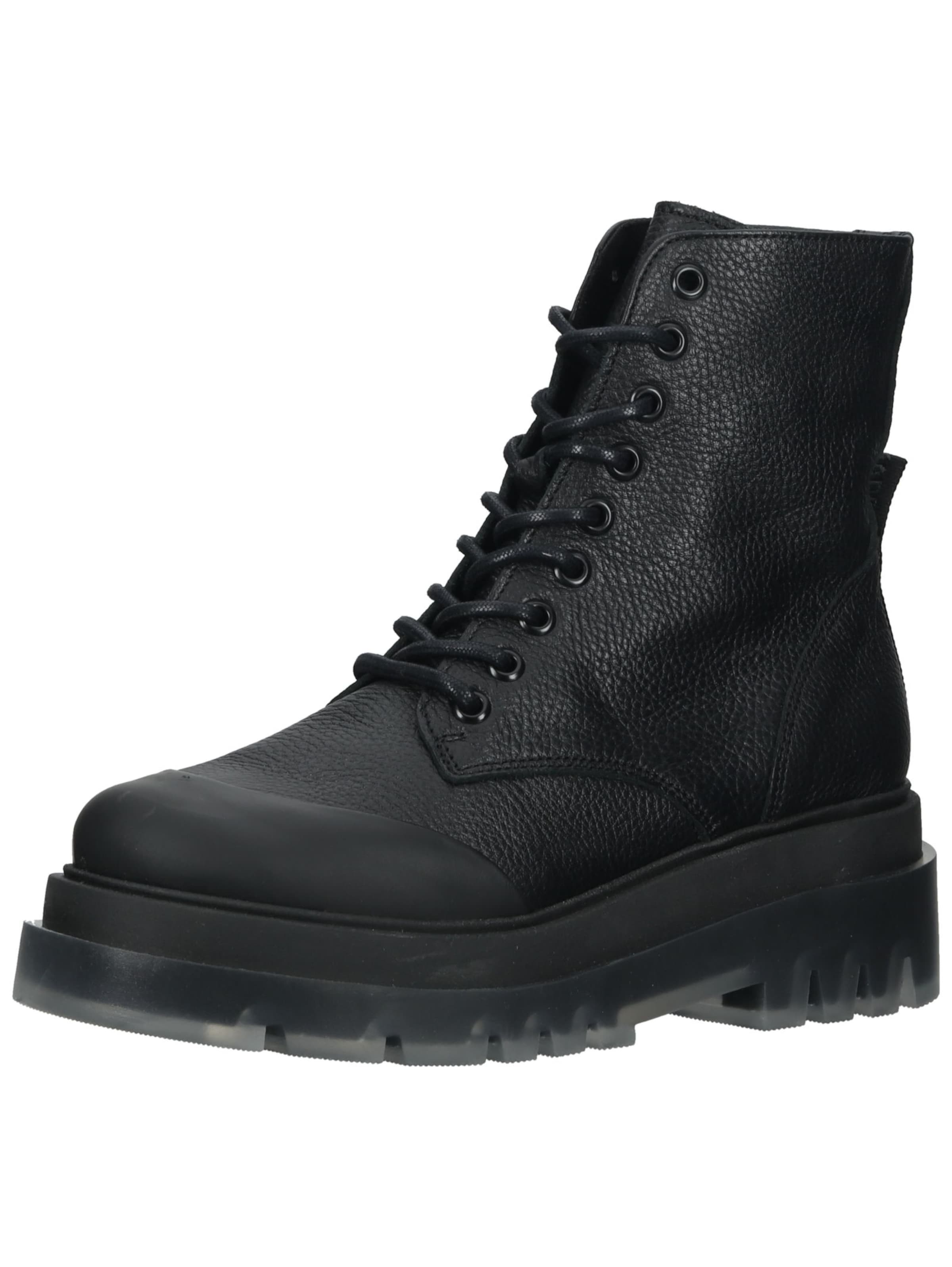 STEVE MADDEN Veterlaarsjes in Zwart: voorkant