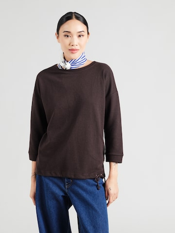 STREET ONE Shirt in Braun: Vorderseite