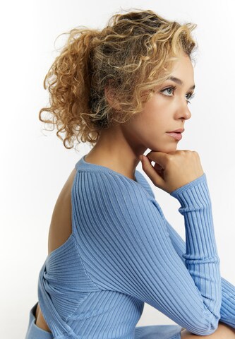 myMo at night - Pullover 'Blonda' em azul