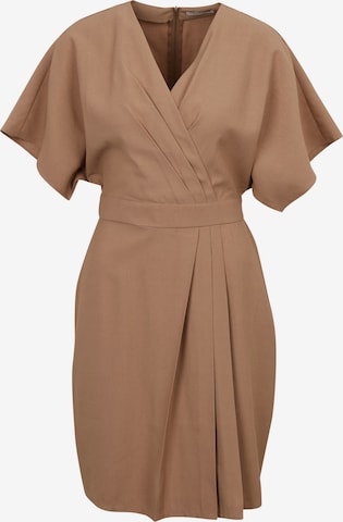 Orsay Dress in Brown: front