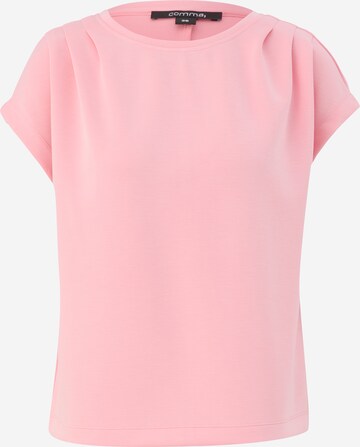 T-shirt COMMA en rose : devant