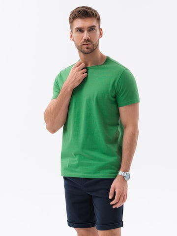 T-Shirt 'S1370' Ombre en vert : devant