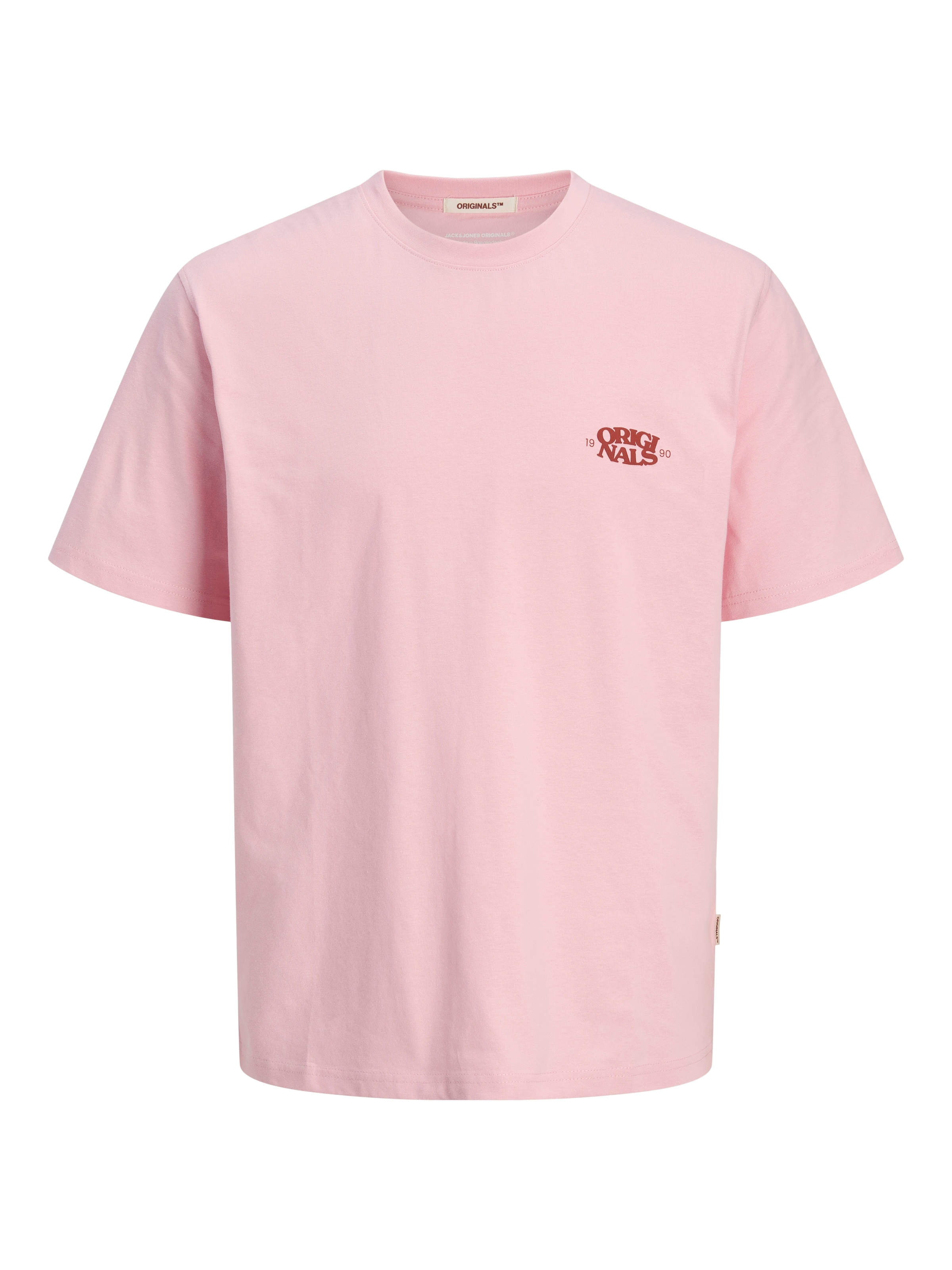 Jack & Jones Junior Tričko – pink: přední strana