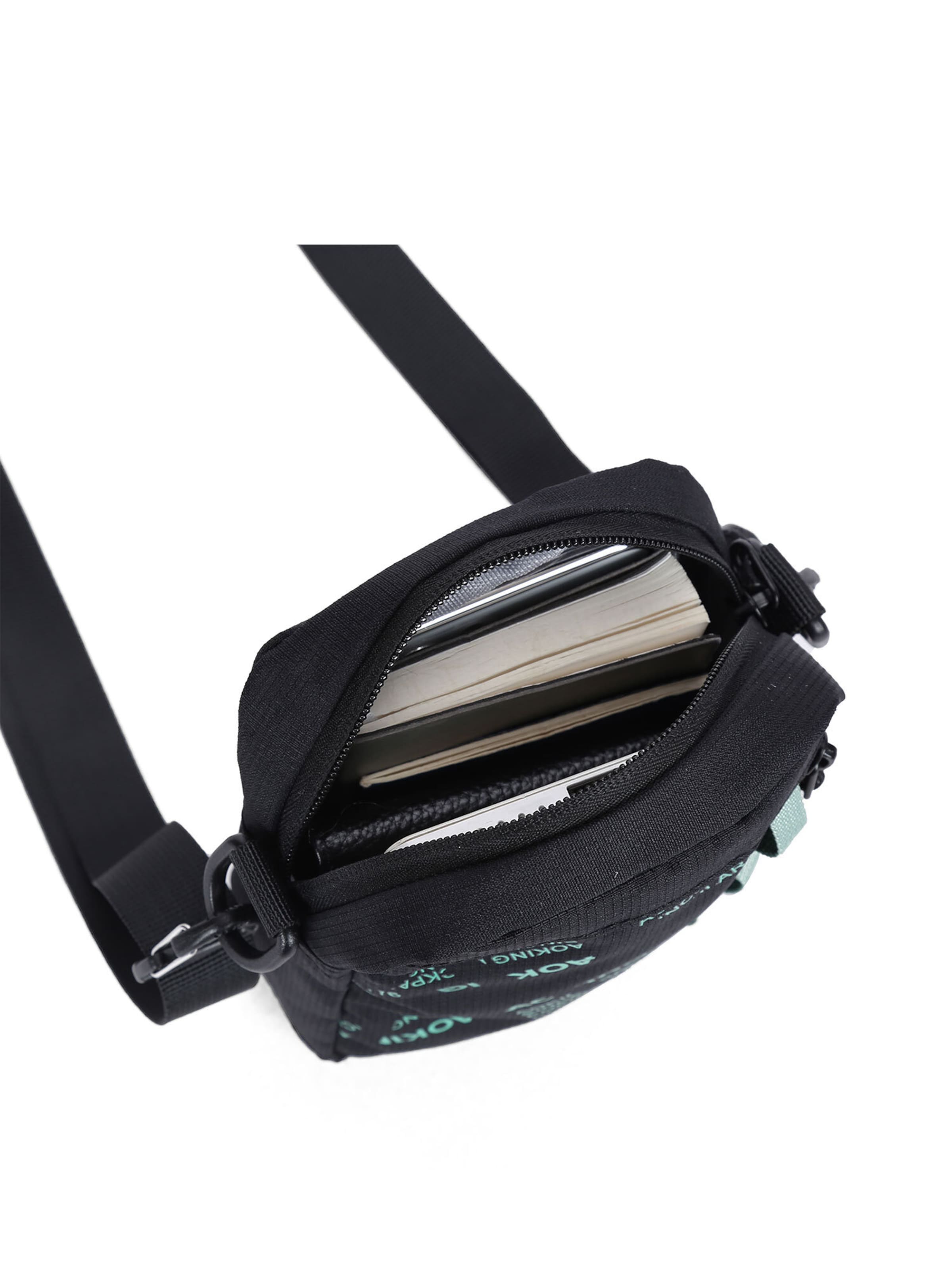 Aoking Crossbody Bag in Black