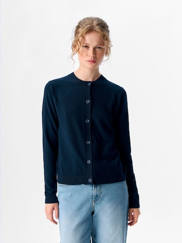 OBJECT Knit cardigan 'Thess' in Blue: front