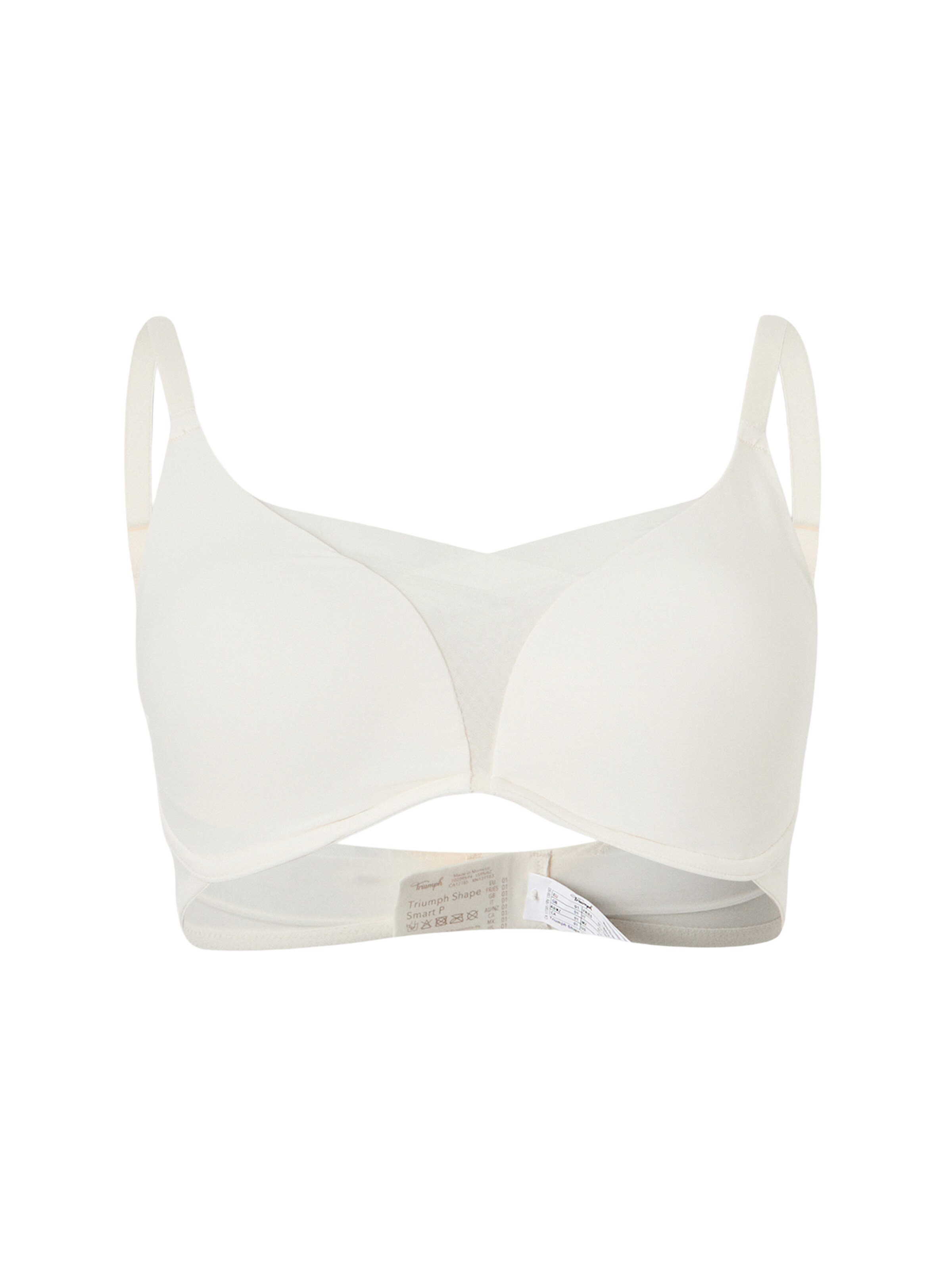 TRIUMPH Bra in White: front