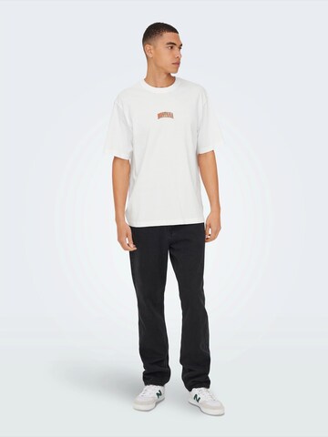 Only & Sons Shirt 'ONSSEB' in Wit