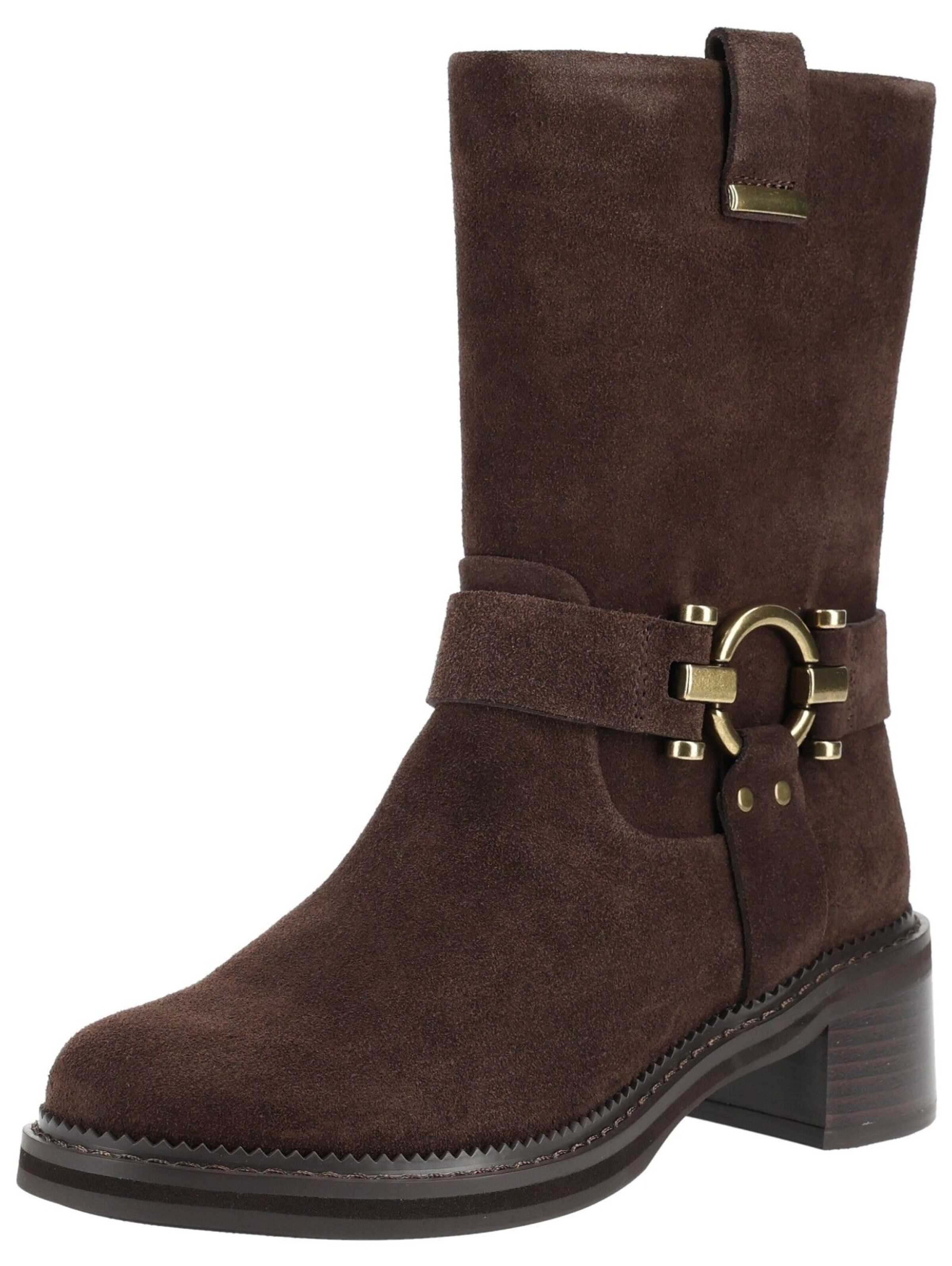 Bottines Regarde le Ciel en marron : devant