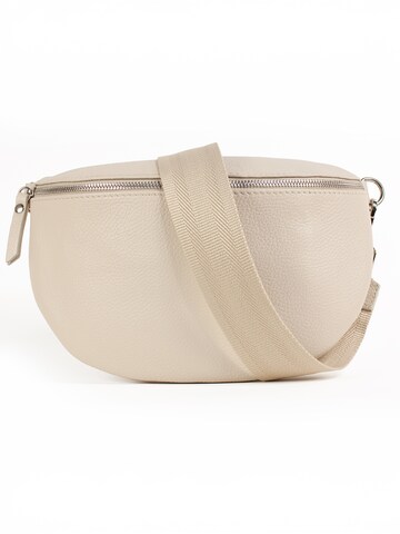 lePelou Fanny Pack 'MILA large' in Beige: front