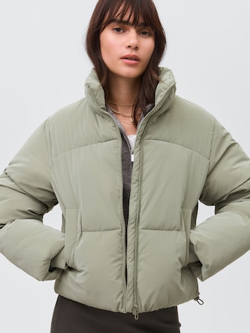 Giacca di mezza stagione 'Anorak' di MANGO TEEN in verde: frontale