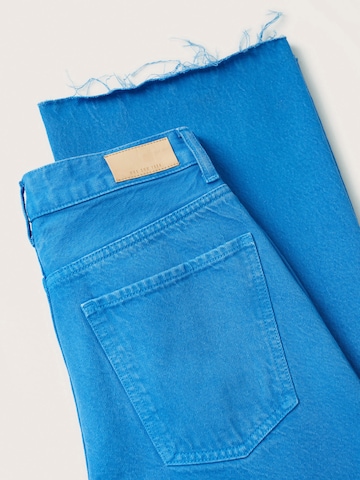 MANGO Wide leg Jeans 'Nora' in Blue