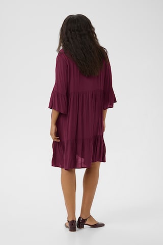 KAFFE CURVE Jurk 'Mariana' in Lila
