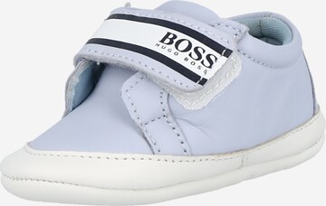 BOSS Kidswear Slippers in Blue: front