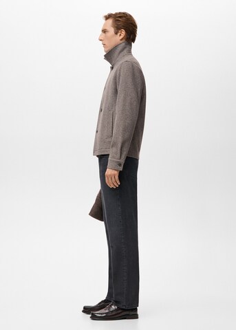 MANGO MAN Between-Season Jacket 'Aneto' in Brown