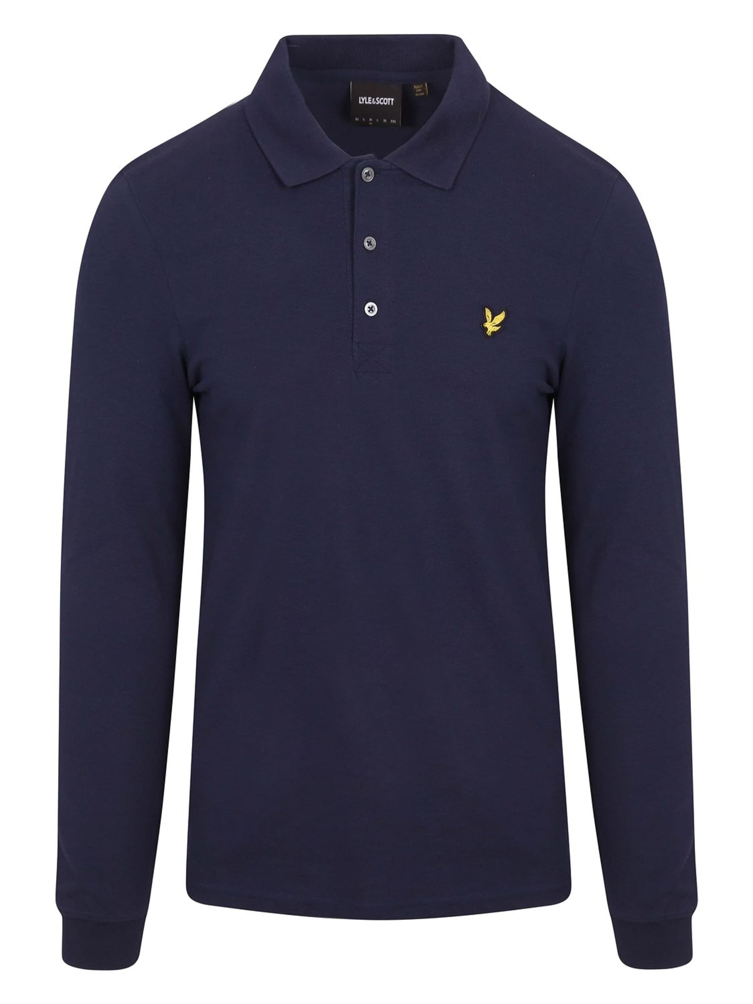 Lyle & Scott Shirt in Blauw: voorkant